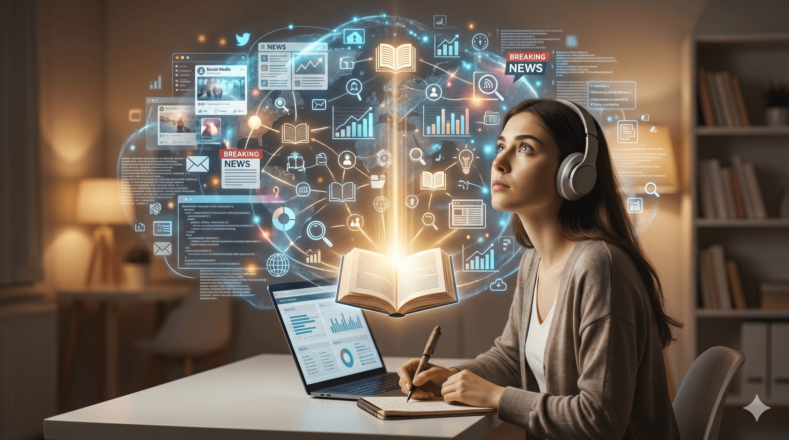 Lentera Jiwa: Menembus Kabut Informasi Menuju Samudra Pemahaman